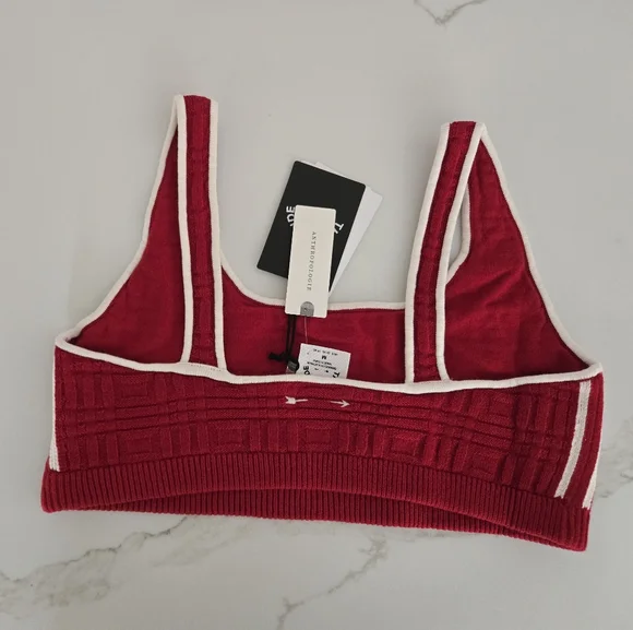 NWT The Upside x Anthropologie Rory Bra Top - Picture 3 of 6